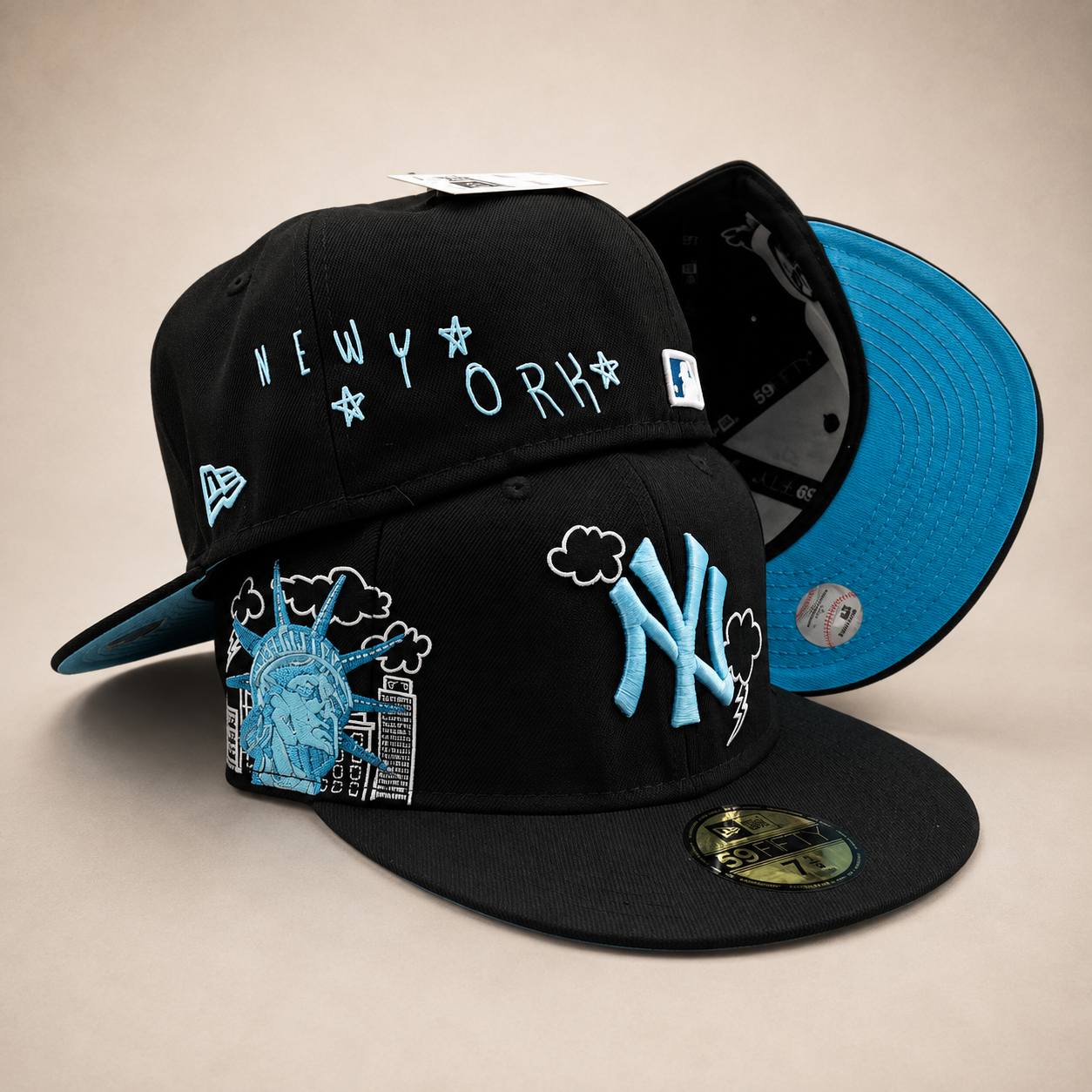 Black / Ice Blue
